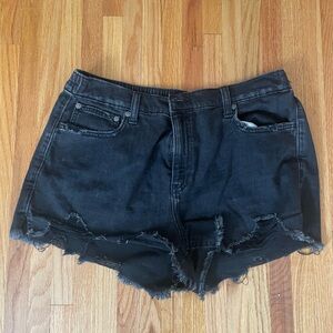 Aerie denim shorts